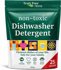 Truly Free Dishwasher Detergent Powder | Natural Dish Detergent, Dishwasher Soap