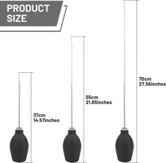 Diatomaceous Earth Powder Duster – 10.5oz Garden Applicator with Adjustable Tube
