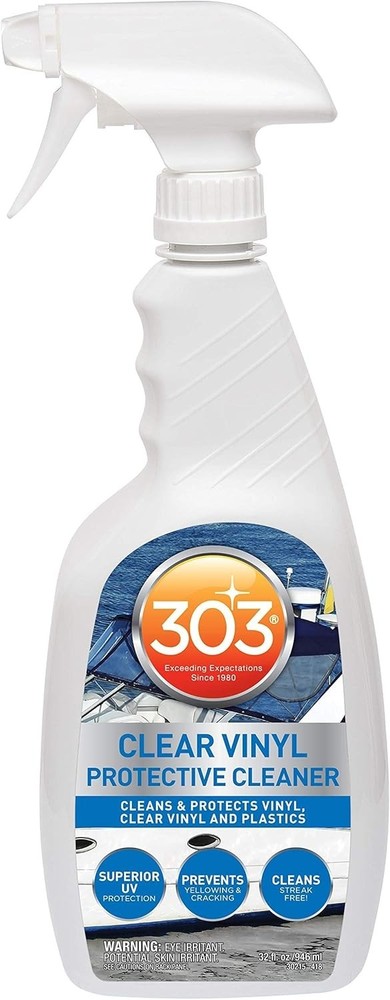 303 Products Marine Clear Protective Cleaner – Cleans and Protects 32oz
