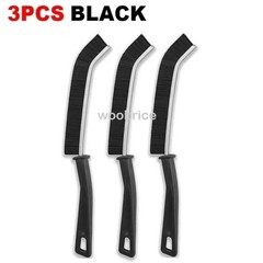 Long Handle Crevice Cleaning Brush Hard Bristle Gap Tile Grout Bathroom Kitchen