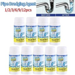 1/2Pcs Wild Tornado Powerful Sink Drain Cleaner High Efficiency Clogging Remover