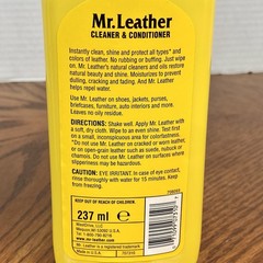 Lot of 3 ~ Mr. Leather ~ Liquid Cleaner & Conditioner 8 oz / 237 ml ~ 708093 USA