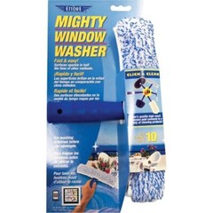 (12)- Ettore Mighty Window Washer Washable 10 In. Plastic Window Washer 50010