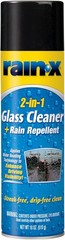 Rain-X 2-in-1 Glass Cleaner Spray – 18oz for Enhanced Visibility in Rain