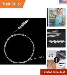 Effortless Cleaning with 56-Inch Flexible Drain Brush – Ideal for Narrow Pipes
