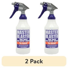 (2 pack) Bottle Crew Wide Mouth Master Blaster Plastic Spray Bottle, 32 oz, Sing