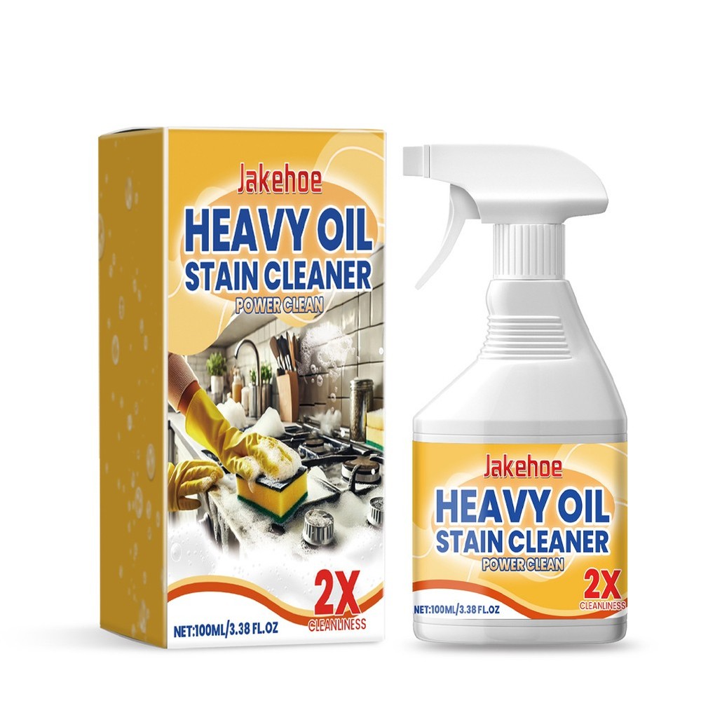 1~5x Kitchen Heavy Oil Cleaner Spray, All Purpose Kitchen Heavy Oil Cleaning