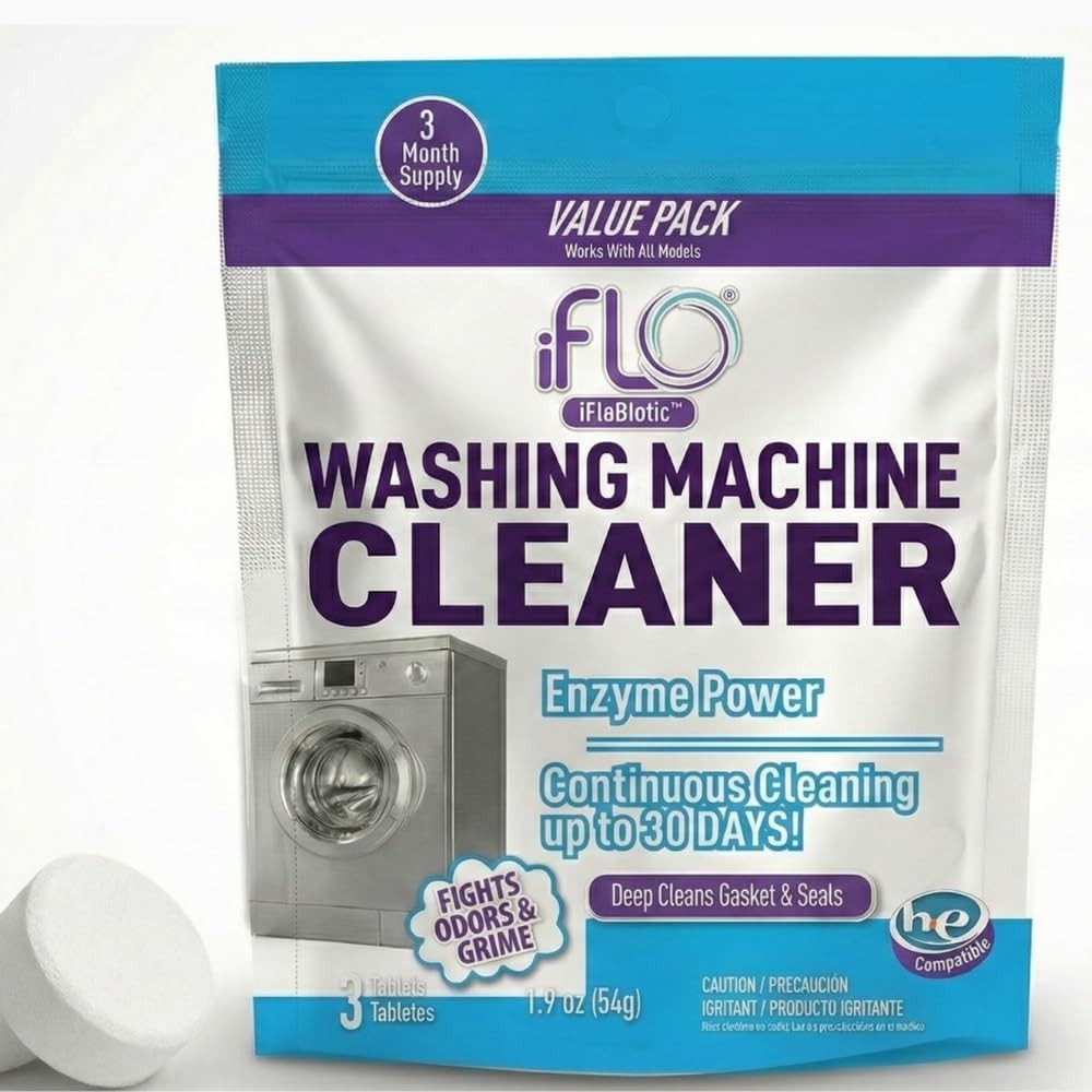 Washing Machine Cleaner Tablets – Powerful Washer Machine Cleaning and Deod