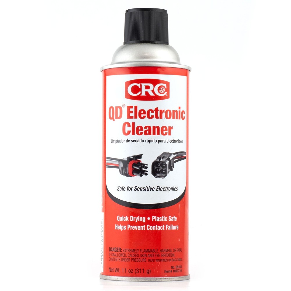 CRC Electronic Cleaner Spray – Quick Dry for Sensitive Electronics, 11 oz