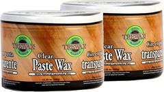 Paste Wax with Carnauba Wax, Clear, 12.35-Ounce, Pack of 2, Ideal on Hardwood Fl