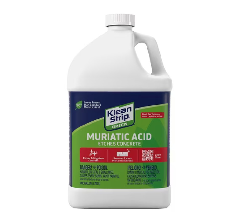 Klean Strip Green Muriatic Acid, 1 Gallon