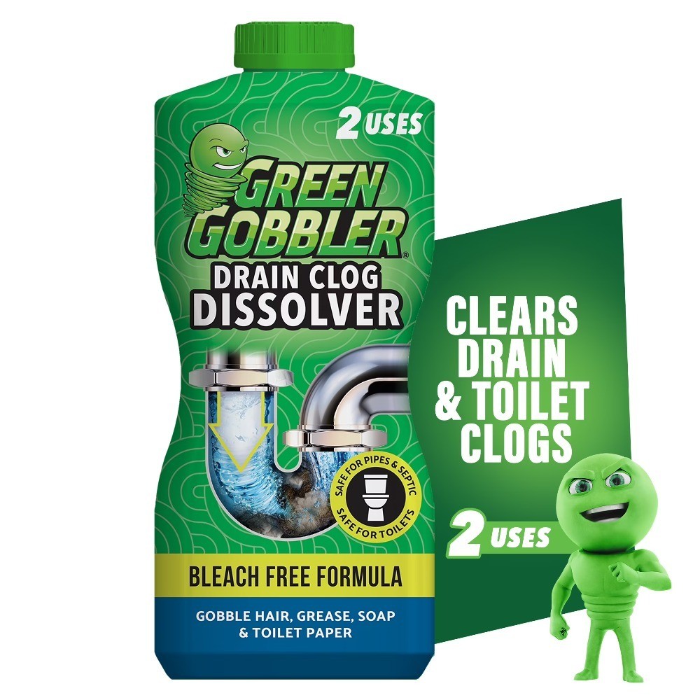 Powerful Drain Clog Dissolver and Toilet Clog Remover Cleaner Opener 31 oz