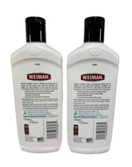 Weiman Furniture Cream With Lemon Oil Polish Wood Conditioner 8 oz New, Lot of 2