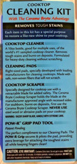 Cerama Bryte Cooktop Cleaning Kit for Induction Ceramic and Glass Stove Tops