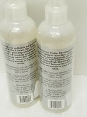 2x KLEAN LOGIK Glass Cleaner-Windows-Showers-Microshield silicone-Spray Bottle