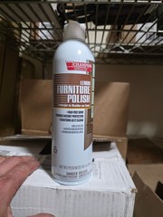 Furniture Polish Lemon Wax Free Shine 1LB 1oz Champion Sprayon 1 Can