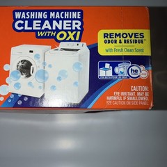 Tide Washing Machine Cleaner With Ultra OXI Odor And Residue Remover 5 Pouches