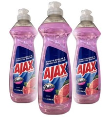 Ajax FABULOSO SCENTED Dish Washing Liquid Soap 12.4oz. Kitchen Supplies 3-Pack