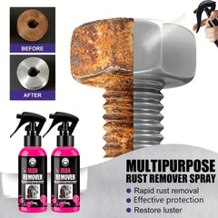 All-Purpose Rust Remover Spray 120ML Fast Acting Iron Oxidation Eliminator**