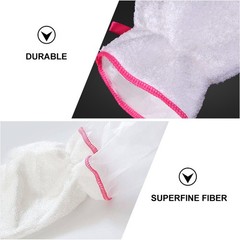 6Pcs Non Slip White Housework Gloves Made with Durable Microfiber Material
