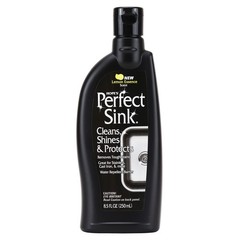 HOPE’S Perfect Sink Cleaner and Polish, 8.5 Fl Oz (Pack of 1), Black