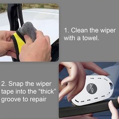 Car Automotive Wiper Restorer Wiper Repair Tool Wiper Rubber Strip Repairer