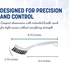 Compact Grout Cleaning Brush with Hanging Holes – Pack of 24