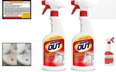 Heavy-Duty Rust Stain Remover Gel – 16 Fl. Oz. Bottle, 2 Pack, Unscented