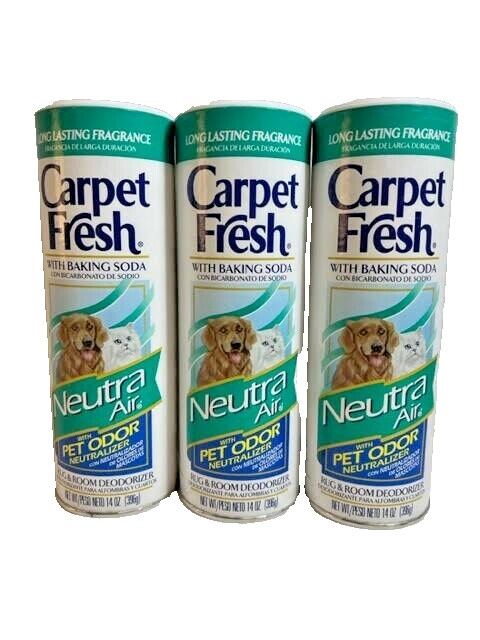 Carpet Fresh Rug and Room Neutra Deodorizer with Baking Soda and Pet Neutralizer