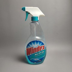 Windex No Drip Foaming Action 40% Full 26 Fl Oz 2006 Discontinued Bottle Prop