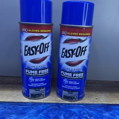 Lot of 2 EASY-OFF Fume-Free Oven Cleaner Lemon Scent 14.5 oz Aerosol New