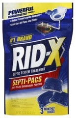RID-X Septic Treatment 3 Month Supply Of Septi-Pacs 3.2 Ounce (Pack of 3)