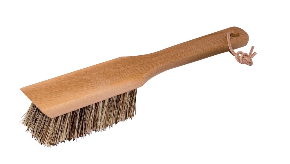 Union Fiber Garden Tool Brush with Oiled Beechwood Handle, 11-1/2-Inches – Cl…