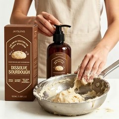 Dough Cleaner Soap for Sourdough,Enzyme Powered Dissolve Cleaning for Kitchen