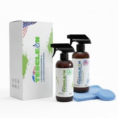 Tesla Seat Cleaner & Conditioner, Model S 3 X Y, Cloth & Sponge Kit