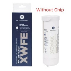 2 PACK GE XWFE Refrigerator Water Filter Replacment Without Chip