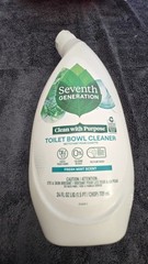 Seventh Generation Toilet Bowl Cleaner Fresh Mint scent Without Chlorine 24 oz