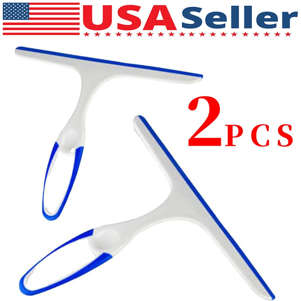 Window Mirror Car Windshield Squeegee Shower Glass Wiper Kitchen House Clean US