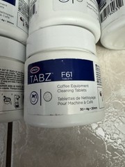 Urnex Tabz Coffee Equipment Cleaning Tablets 30 UBI60031 Lot Of 5