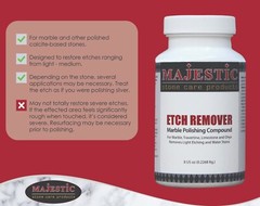 Majestic Etch Remover Marble Polishing Compound 8 oz. MAJR05017