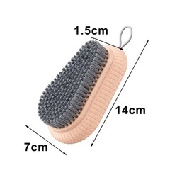 Handheld Cleaning Brush 14*7*1.5cm for Removing Grease in Kitchen Stove