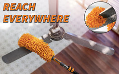 36 Foot High Reach Duster Kit with 5-30 Ft Extension Pole // High Ceiling Dustin