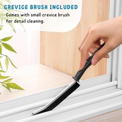 50” Long Handle Scrub Brush for Patio Concrete Boat Garage Carpet