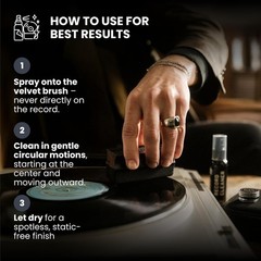 Big Fudge Vinyl Record Cleaning Solution – 100ml Spray Refill