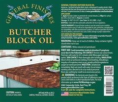 Butcher Block Oil, 1 Pint