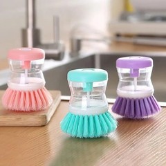 Kitchen Wash Pot Dish Brush Astronaut Washing Utensils with Automatic Soap Liqui