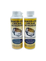 BAKED-ON GREASE REMOVER FOR ELECTRIC FRY PANS GRIDDLES 8 FL OZ LOT OF 2