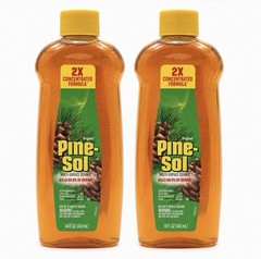 Pine-Sol Pine Scent Concentrated Multi-Surface Cleaner Liquid 14 oz (2 Pack)