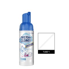 1~5x Sink Pipe Dredge Quick Foaming Cleaner Drain Cleaning Foam 60ml