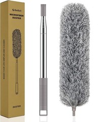 SetSail Extra-Long Dusters with Extension Pole 100-inch for Cleaning, Bendable M